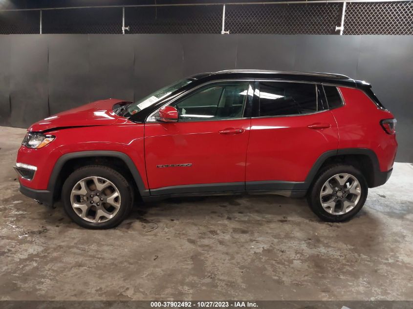 2019 Jeep Compass Limited 4X4 VIN: 3C4NJDCB6KT645961 Lot: 37902492