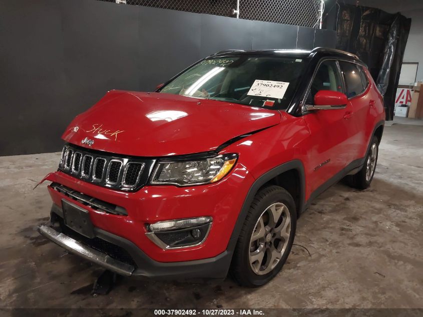 2019 Jeep Compass Limited 4X4 VIN: 3C4NJDCB6KT645961 Lot: 37902492