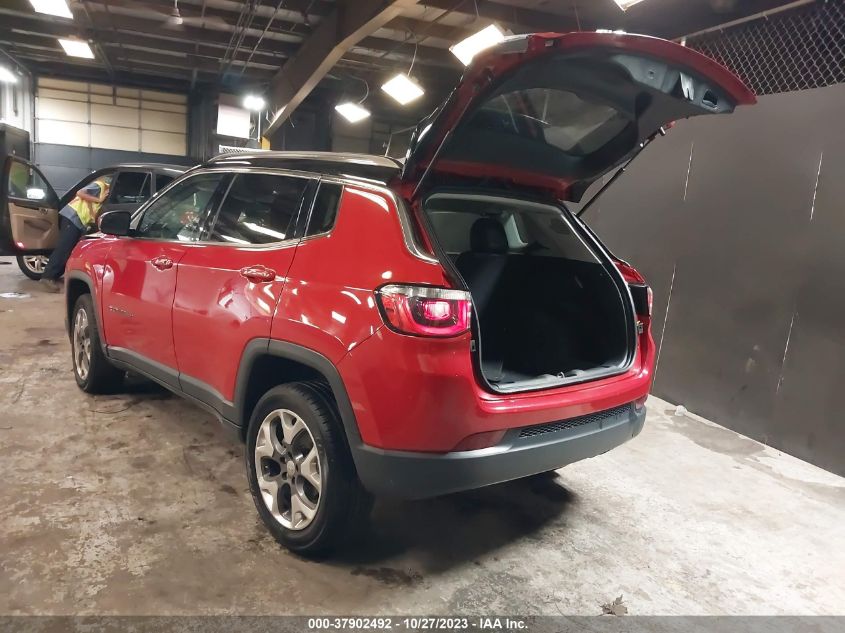 2019 Jeep Compass Limited 4X4 VIN: 3C4NJDCB6KT645961 Lot: 37902492