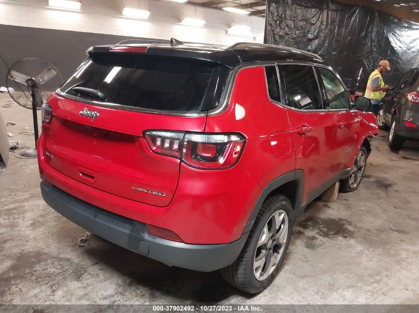 2019 Jeep Compass Limited 4X4 VIN: 3C4NJDCB6KT645961 Lot: 37902492