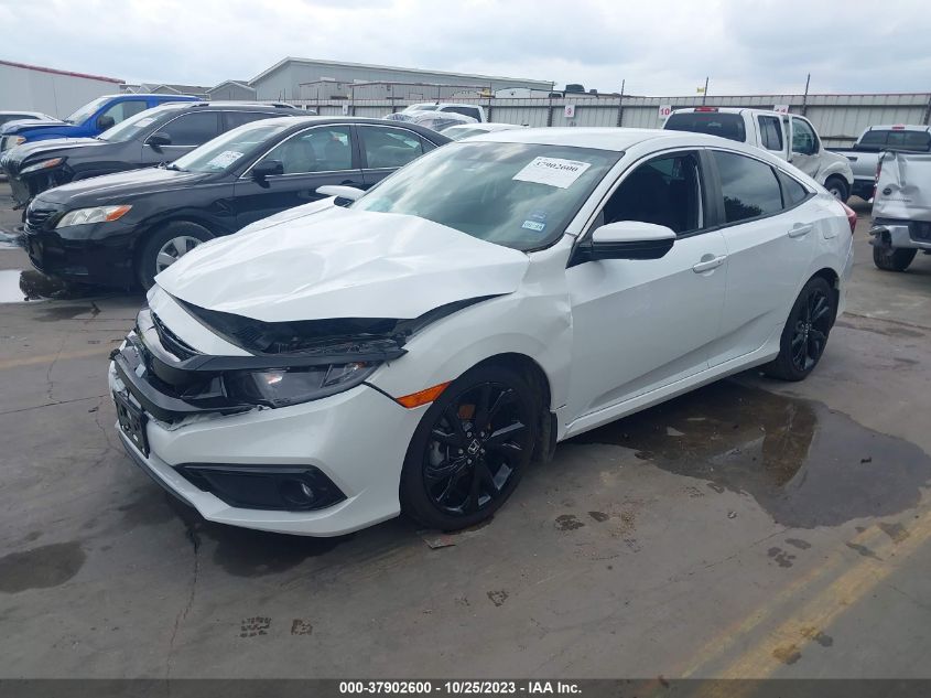 2020 Honda Civic Sedan Sport VIN: 19XFC2F81LE016245 Lot: 37902600