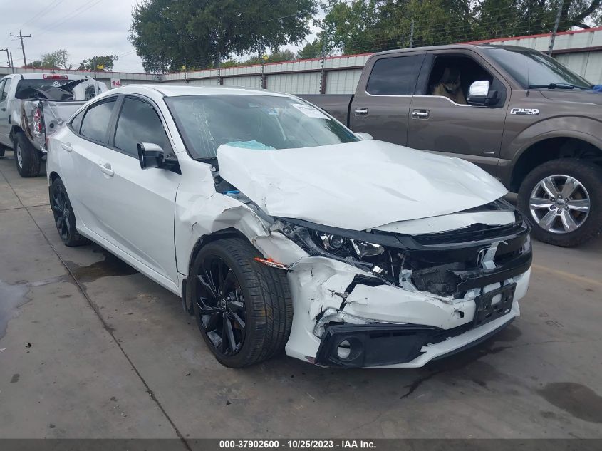 2020 Honda Civic Sedan Sport VIN: 19XFC2F81LE016245 Lot: 37902600