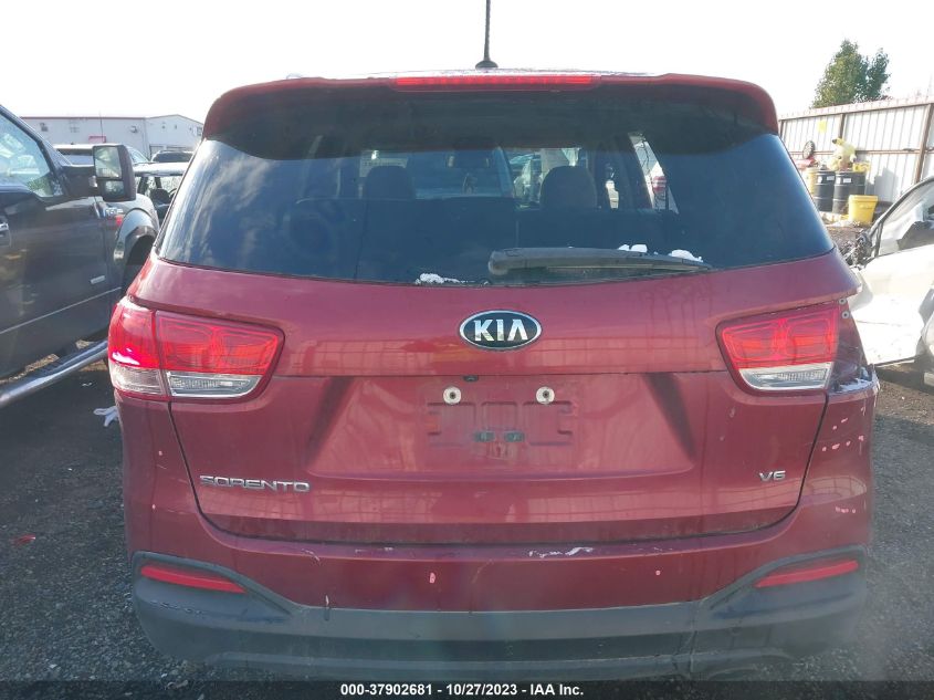 2018 Kia Sorento Lx V6 VIN: 5XYPGDA51JG409793 Lot: 37902681