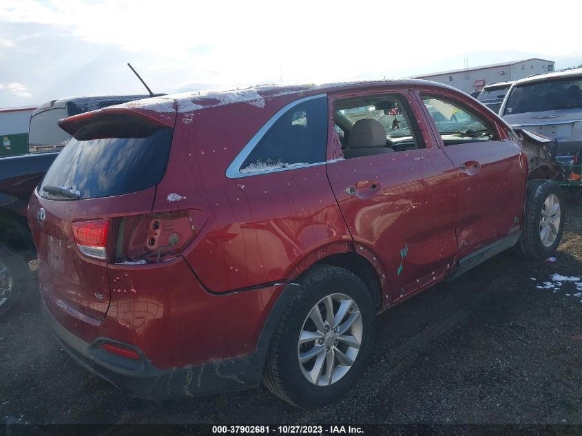 2018 Kia Sorento Lx V6 VIN: 5XYPGDA51JG409793 Lot: 37902681