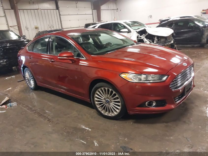 2014 Ford Fusion Titanium VIN: 3FA6P0K98ER131479 Lot: 37902910