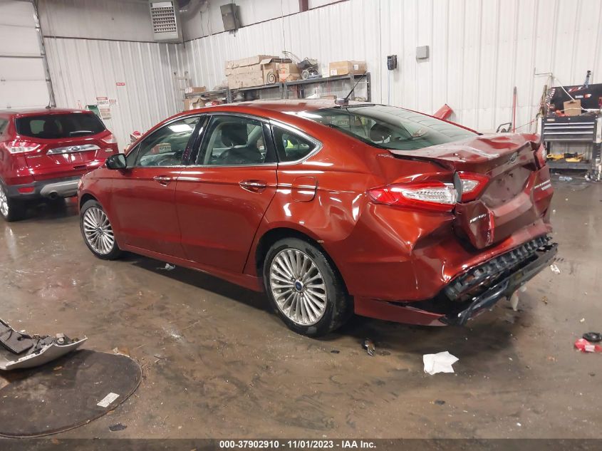 2014 Ford Fusion Titanium VIN: 3FA6P0K98ER131479 Lot: 37902910