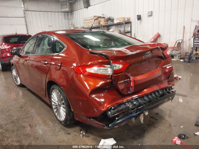 2014 Ford Fusion Titanium VIN: 3FA6P0K98ER131479 Lot: 37902910