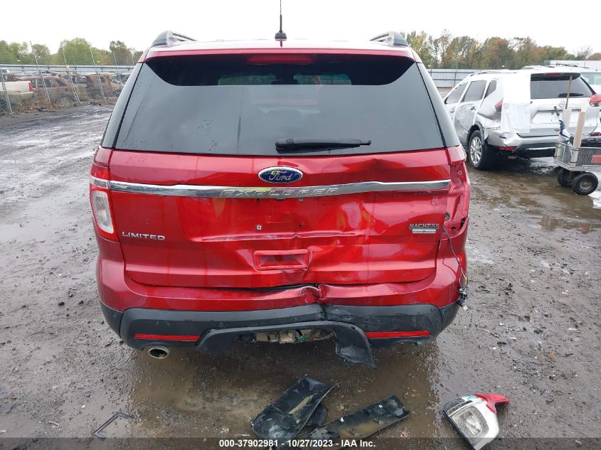 2013 Ford Explorer Limited VIN: 1FM5K8F80DGA93185 Lot: 37902981