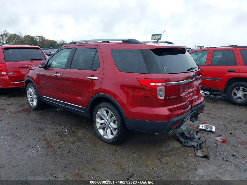 2013 Ford Explorer Limited VIN: 1FM5K8F80DGA93185 Lot: 37902981