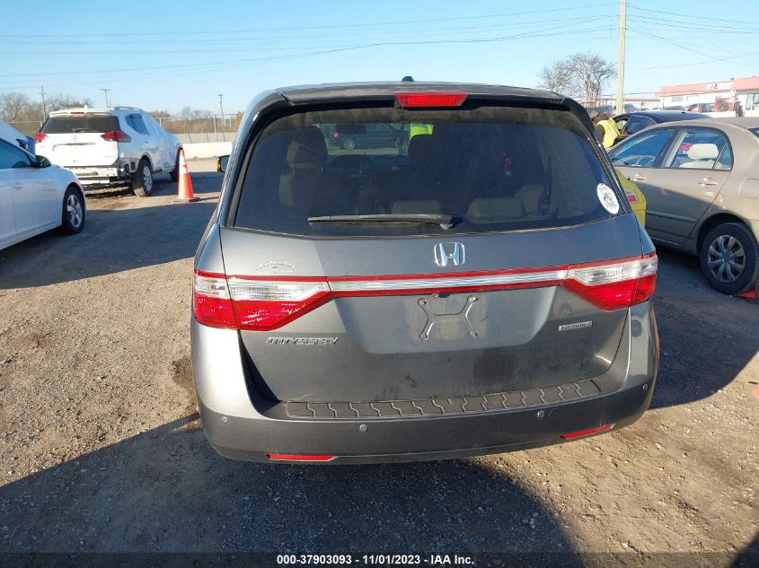 2012 Honda Odyssey Touring VIN: 5FNRL5H99CB089832 Lot: 37903093