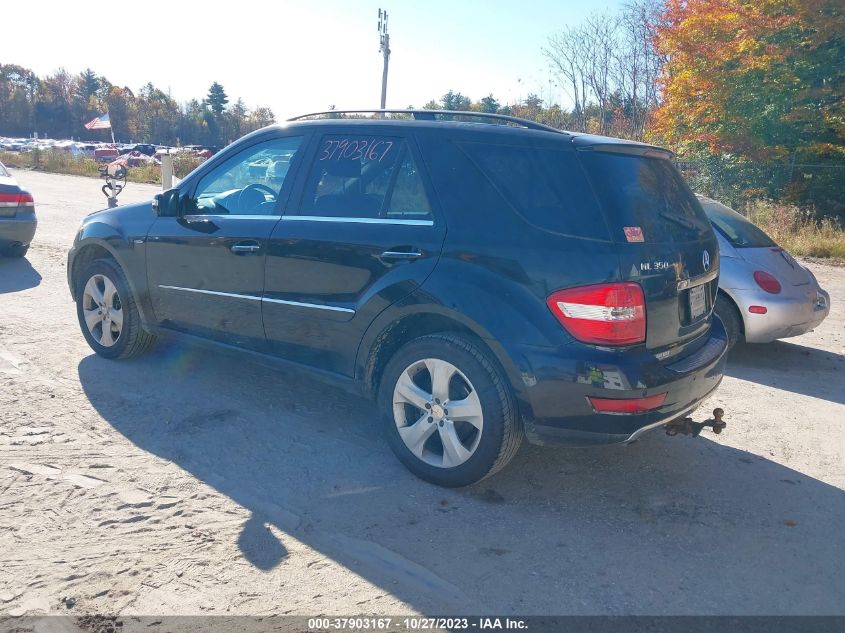 2011 Mercedes-Benz M-Class Ml 350 Bluetec VIN: 4JGBB2FB9BA709834 Lot: 37903167