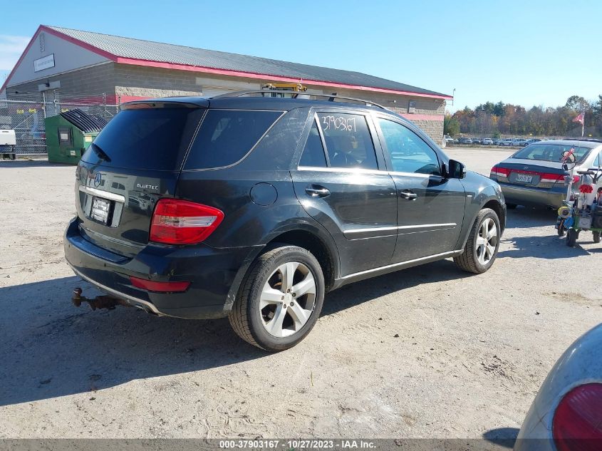 2011 Mercedes-Benz M-Class Ml 350 Bluetec VIN: 4JGBB2FB9BA709834 Lot: 37903167