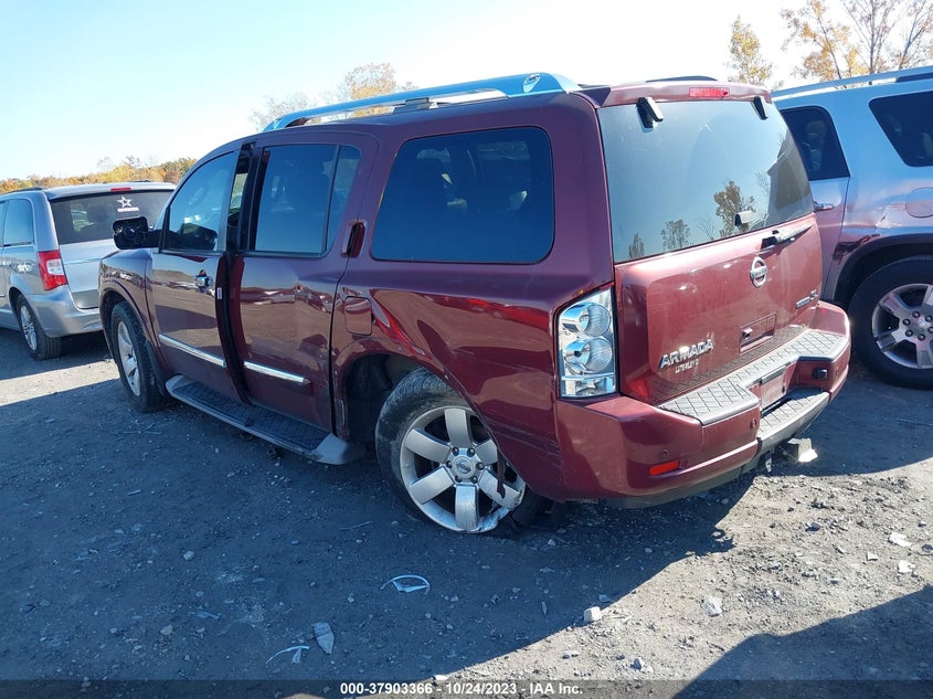 2012 Nissan Armada Sl VIN: 5N1BA0ND5CN619469 Lot: 37903366
