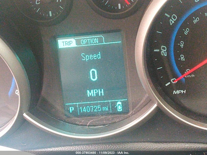 2016 Chevrolet Cruze Limited Lt VIN: 1G1PE5SB3G7156619 Lot: 37903480