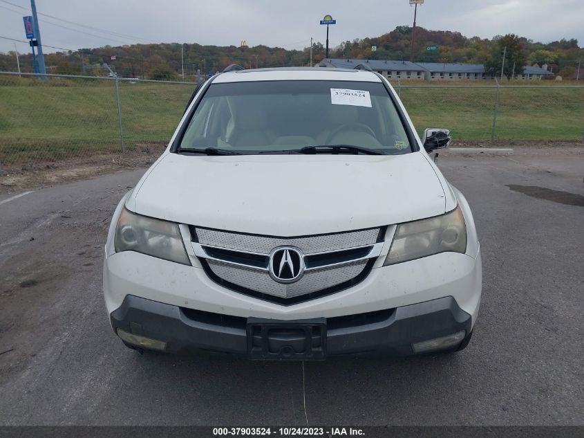 2009 Acura Mdx Technology Package VIN: 2HNYD28419H505462 Lot: 37903524