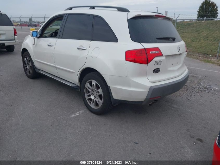 2009 Acura Mdx Technology Package VIN: 2HNYD28419H505462 Lot: 37903524