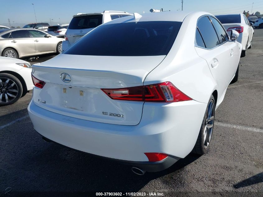 2016 Lexus Is 200T VIN: JTHBA1D26G5028016 Lot: 37903602