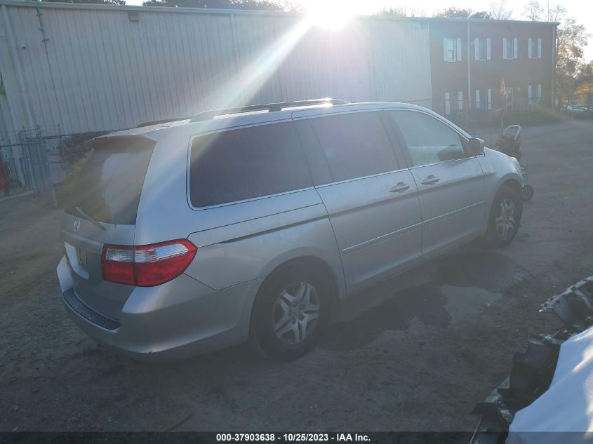 2007 Honda Odyssey Ex-L VIN: 5FNRL38737B416184 Lot: 37903638