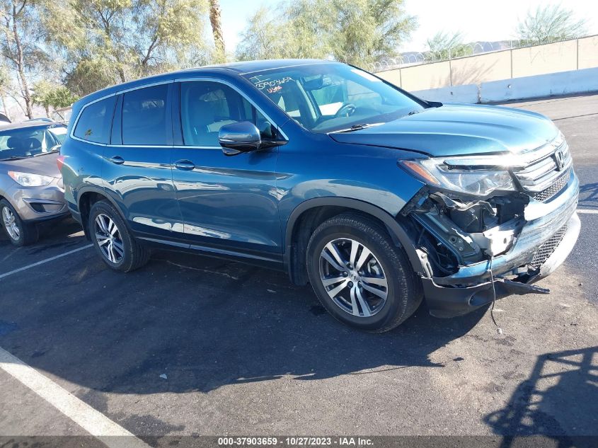 2018 Honda Pilot Ex-L VIN: 5FNYF6H54JB013745 Lot: 37903659