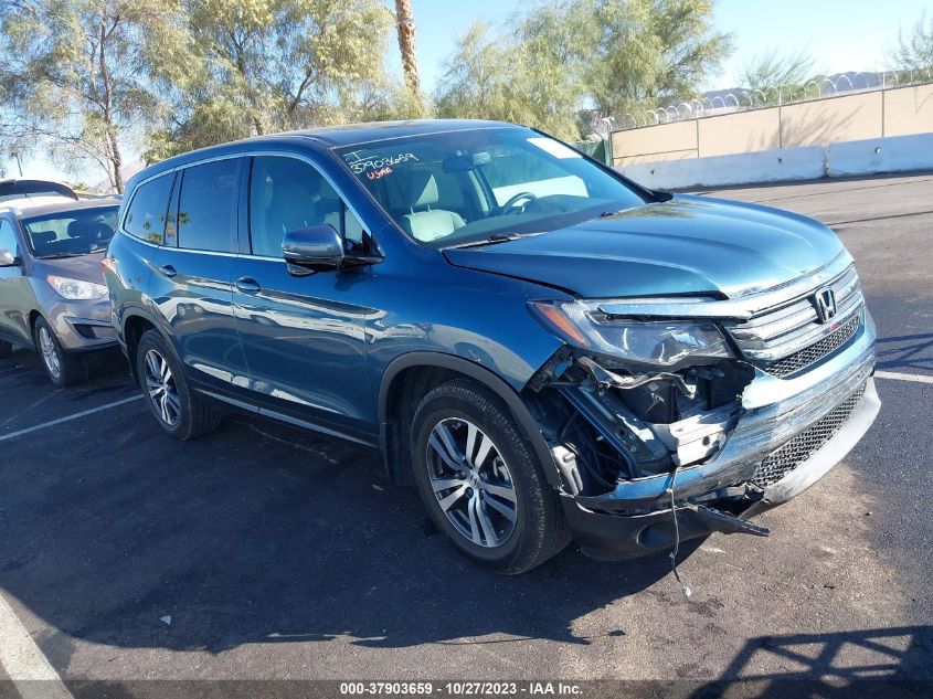 2018 Honda Pilot Ex-L VIN: 5FNYF6H54JB013745 Lot: 37903659