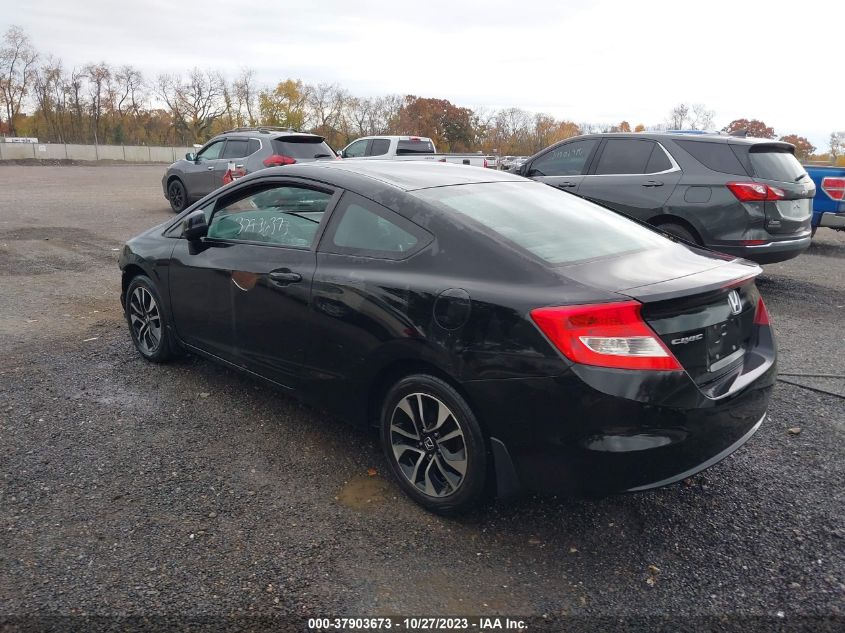 2013 Honda Civic Cpe Ex VIN: 2HGFG3B8XDH530506 Lot: 37903673