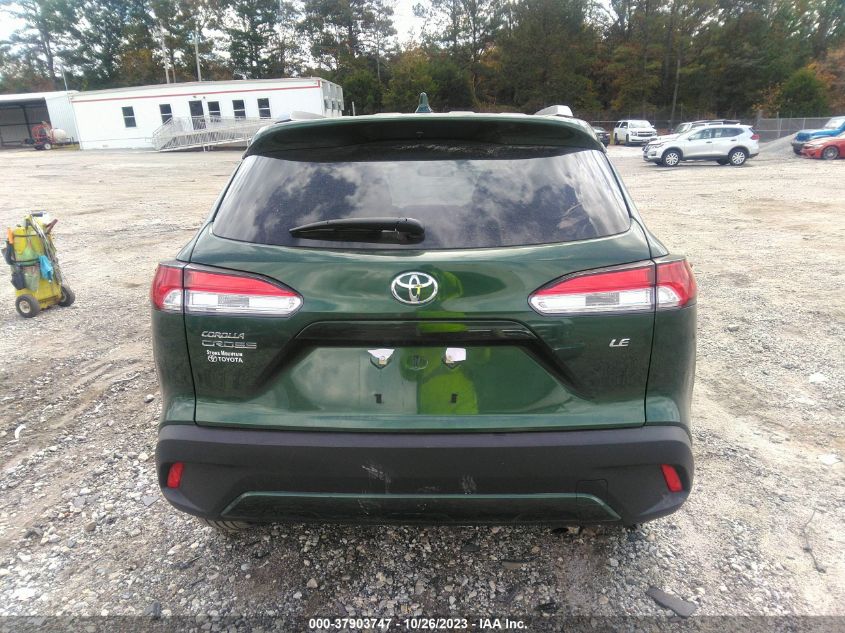 2022 Toyota Corolla Cross Le VIN: 7MUBAAAG3NV002987 Lot: 37903747