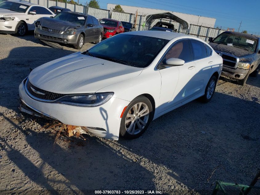 2016 Chrysler 200 Limited VIN: 1C3CCCAB6GN163999 Lot: 37903783