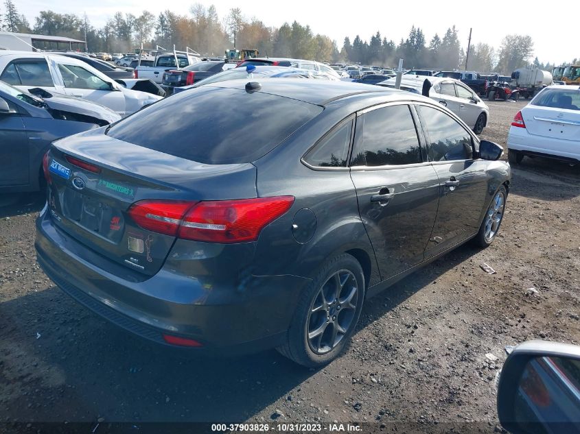 2016 Ford Focus Se VIN: 1FADP3F29GL405344 Lot: 37903826