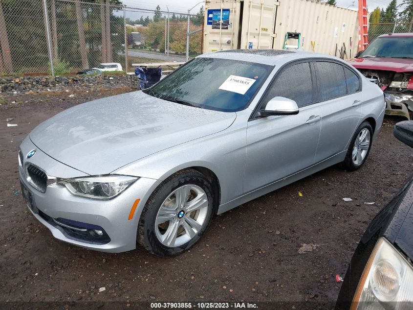 2016 BMW 328I VIN: WBA8E9G59GNT43541 Lot: 37903855