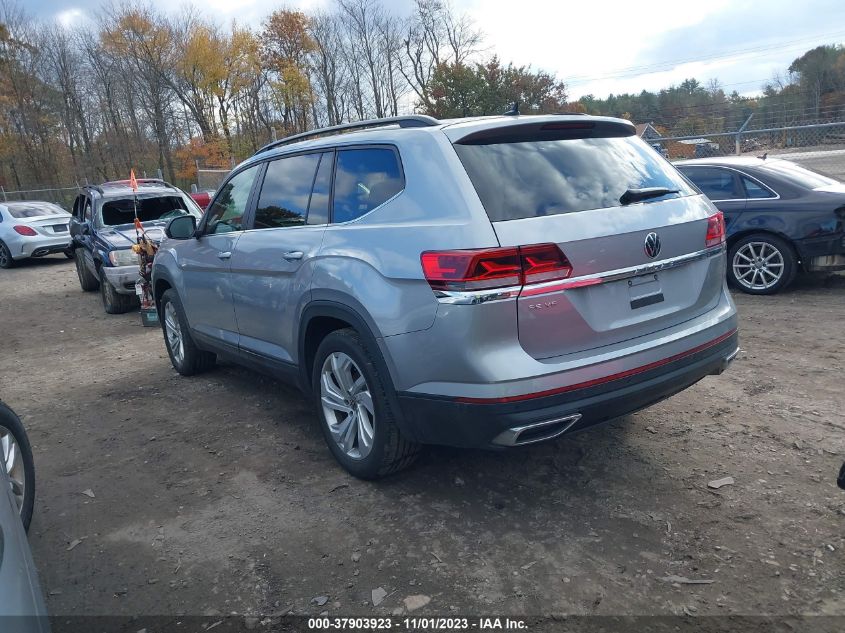 2021 Volkswagen Atlas 3.6L V6 Se W/Technology VIN: 1V2WR2CA1MC541240 Lot: 37903923