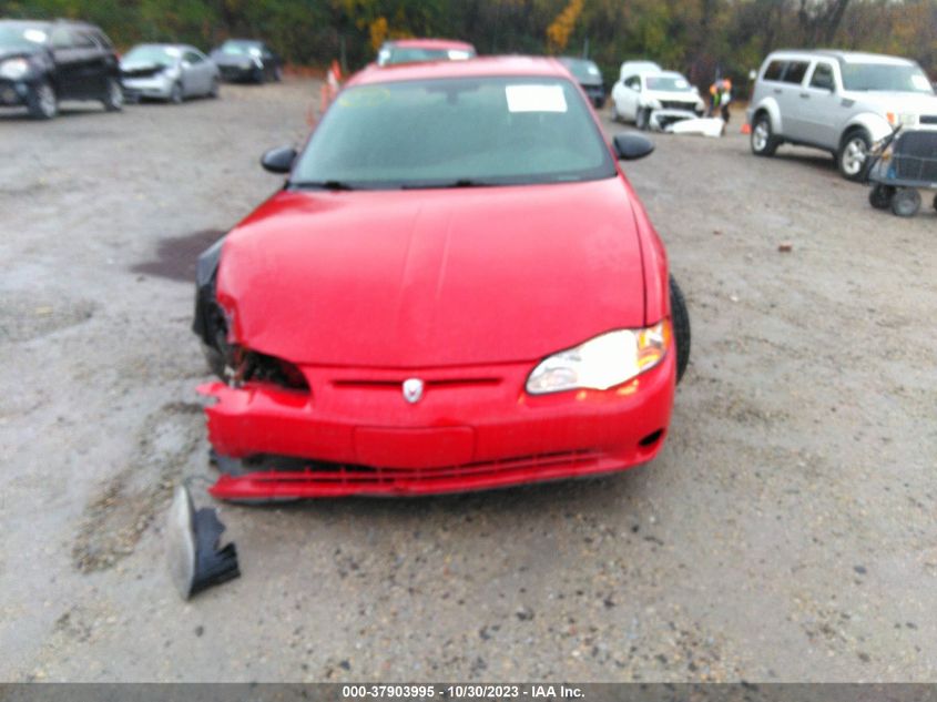 2003 Chevrolet Monte Carlo Ls VIN: 2G1WW12E339305602 Lot: 37903995