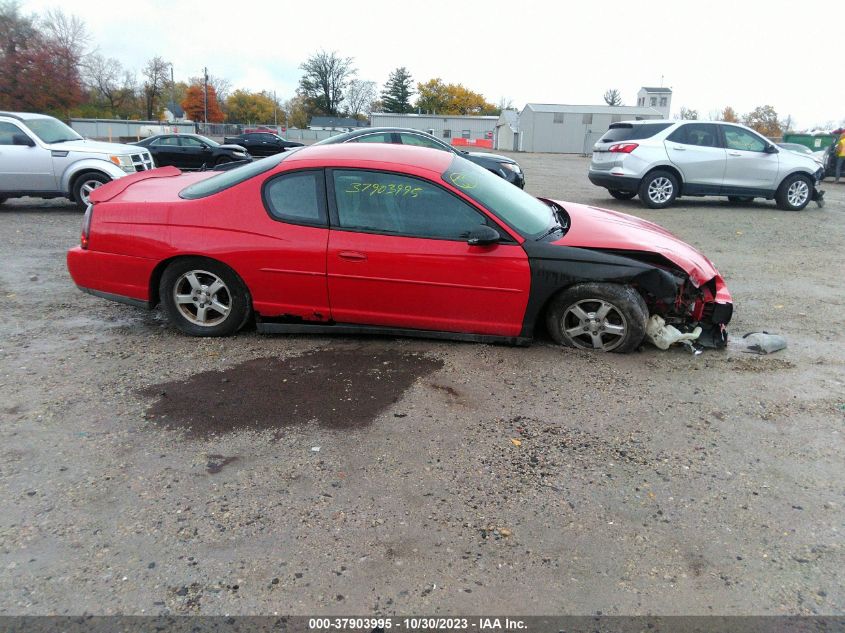 2003 Chevrolet Monte Carlo Ls VIN: 2G1WW12E339305602 Lot: 37903995