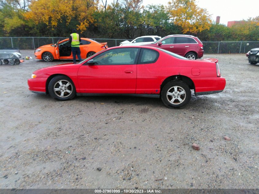 2003 Chevrolet Monte Carlo Ls VIN: 2G1WW12E339305602 Lot: 37903995