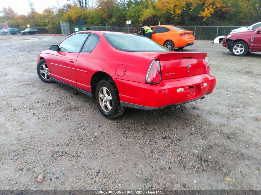 2003 Chevrolet Monte Carlo Ls VIN: 2G1WW12E339305602 Lot: 37903995