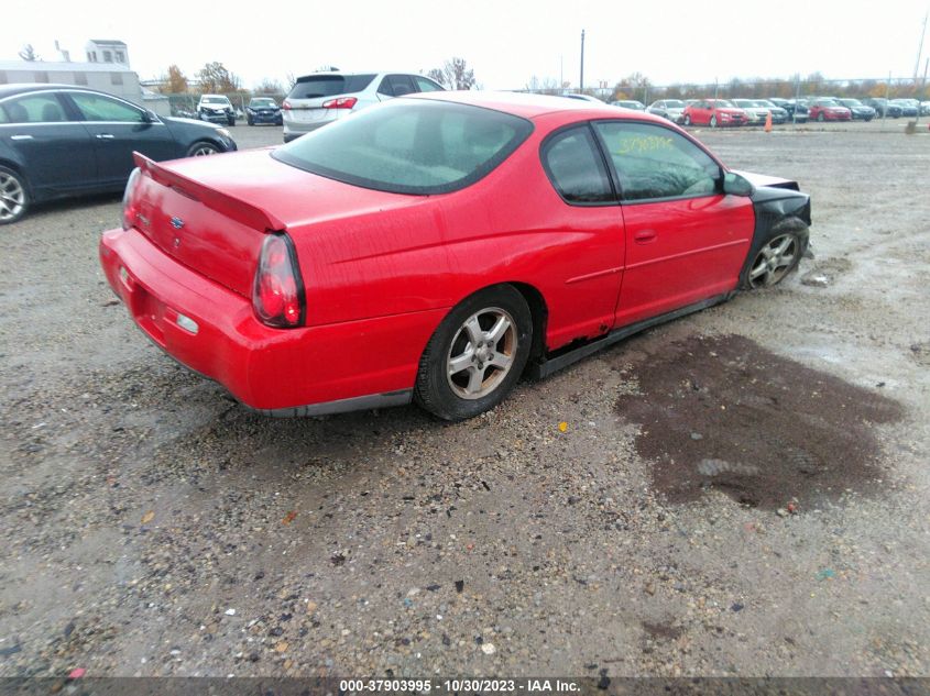 2003 Chevrolet Monte Carlo Ls VIN: 2G1WW12E339305602 Lot: 37903995