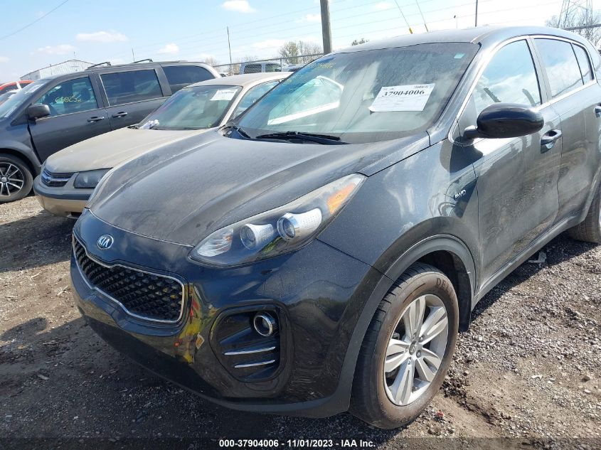 2017 Kia Sportage Lx VIN: KNDPMCAC8H7112545 Lot: 37904006