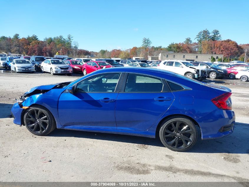 2019 Honda Civic Sedan Sport VIN: 2HGFC2F87KH543646 Lot: 37904069