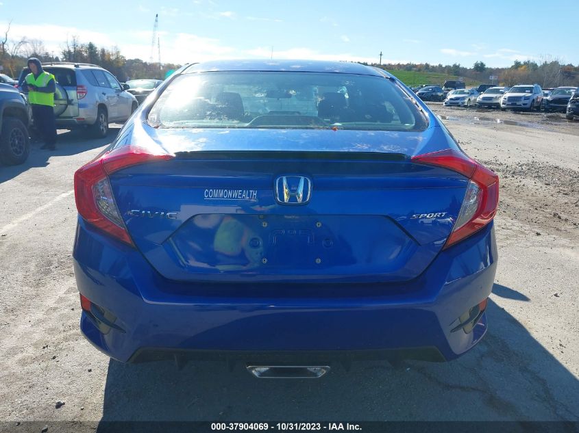 2019 Honda Civic Sedan Sport VIN: 2HGFC2F87KH543646 Lot: 37904069