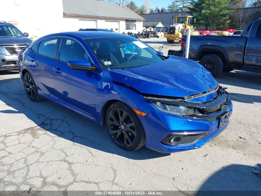 2019 Honda Civic Sedan Sport VIN: 2HGFC2F87KH543646 Lot: 37904069