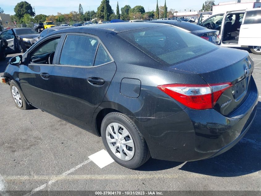 2015 Toyota Corolla L/Le/S/S Plus/Le Plus VIN: 5YFBURHEXFP206412 Lot: 37904170