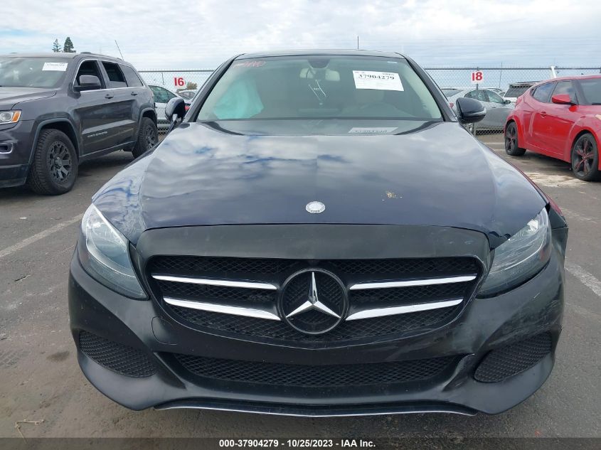 2016 Mercedes-Benz C-Class C 300 VIN: 55SWF4JB7GU171709 Lot: 37904279