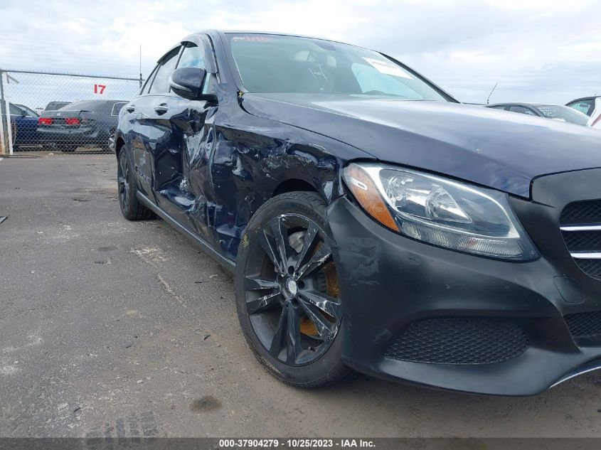 2016 Mercedes-Benz C-Class C 300 VIN: 55SWF4JB7GU171709 Lot: 37904279