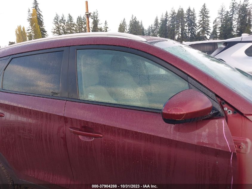 2018 Hyundai Tucson Sel VIN: KM8J3CA41JU596871 Lot: 37904288