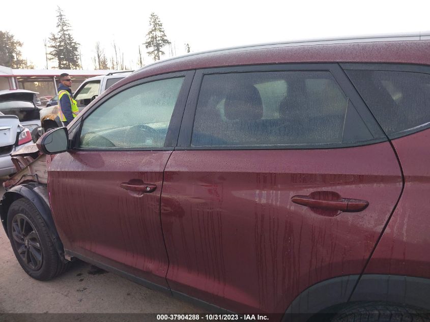 2018 Hyundai Tucson Sel VIN: KM8J3CA41JU596871 Lot: 37904288