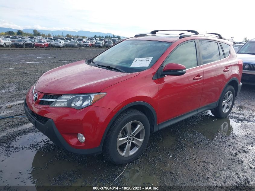 2015 Toyota Rav4 Xle VIN: JTMRFREV9FD140712 Lot: 37904314