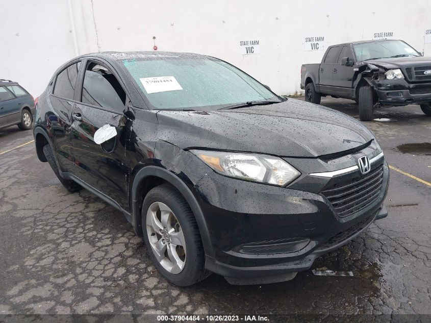 2016 Honda Hr-V Lx VIN: 3CZRU5H31GM722201 Lot: 37904484