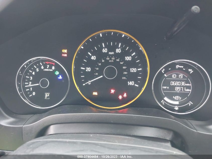 2016 Honda Hr-V Lx VIN: 3CZRU5H31GM722201 Lot: 37904484