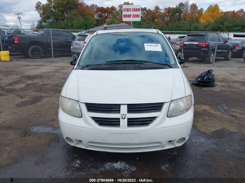 2006 Dodge Grand Caravan Sxt VIN: 2D4GP44L46R838426 Lot: 37904689