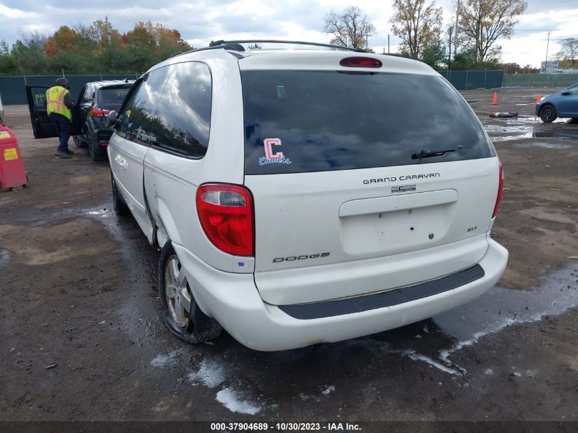 2006 Dodge Grand Caravan Sxt VIN: 2D4GP44L46R838426 Lot: 37904689