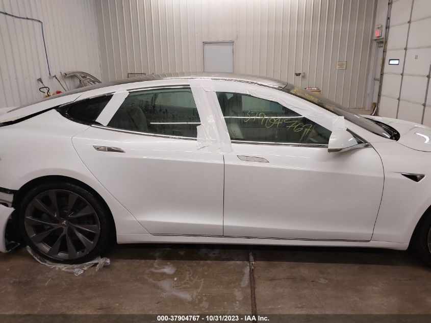 2019 Tesla Model S VIN: 5YJSA1E22KF337277 Lot: 37904767